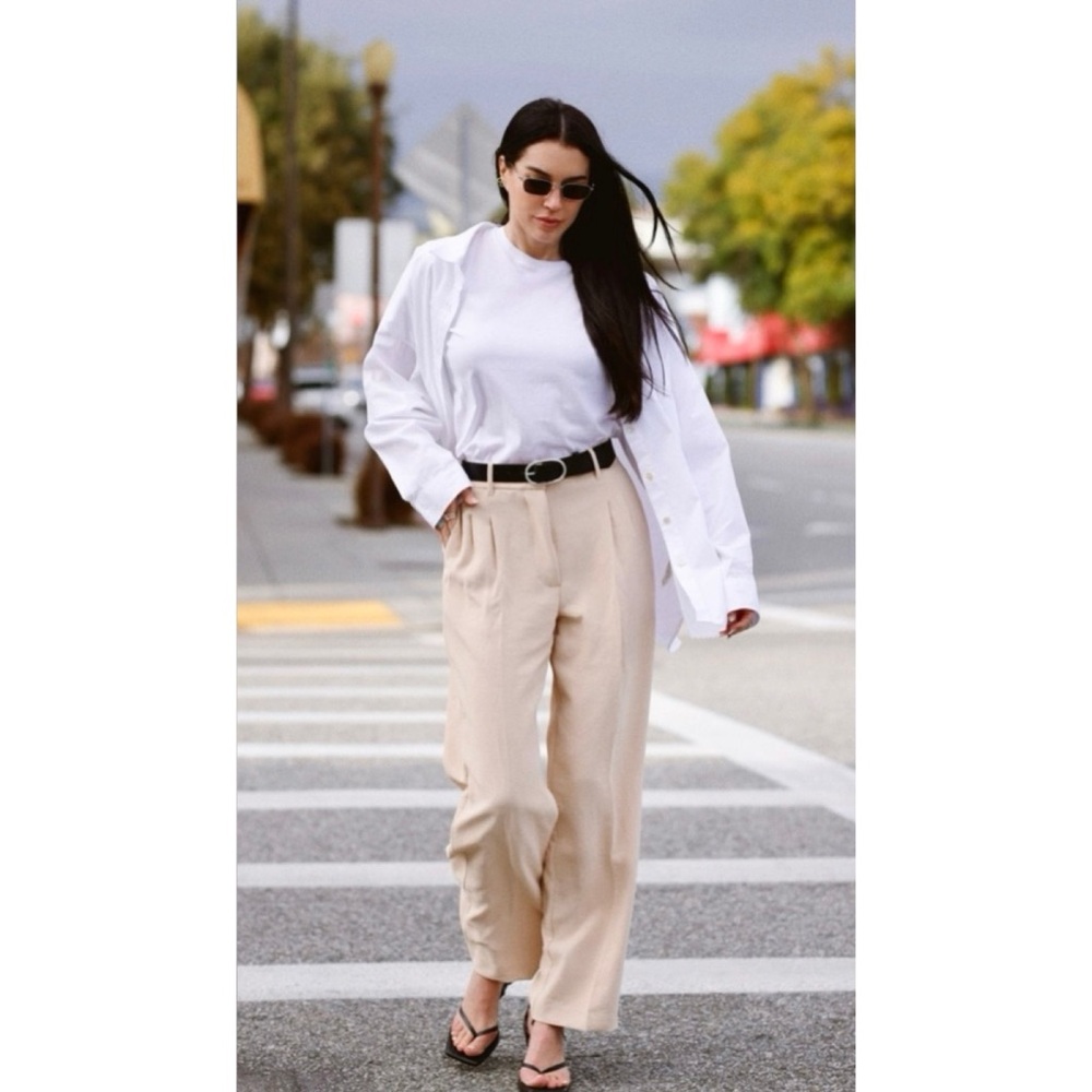 Wilfred Effortless pant Flax beige 12